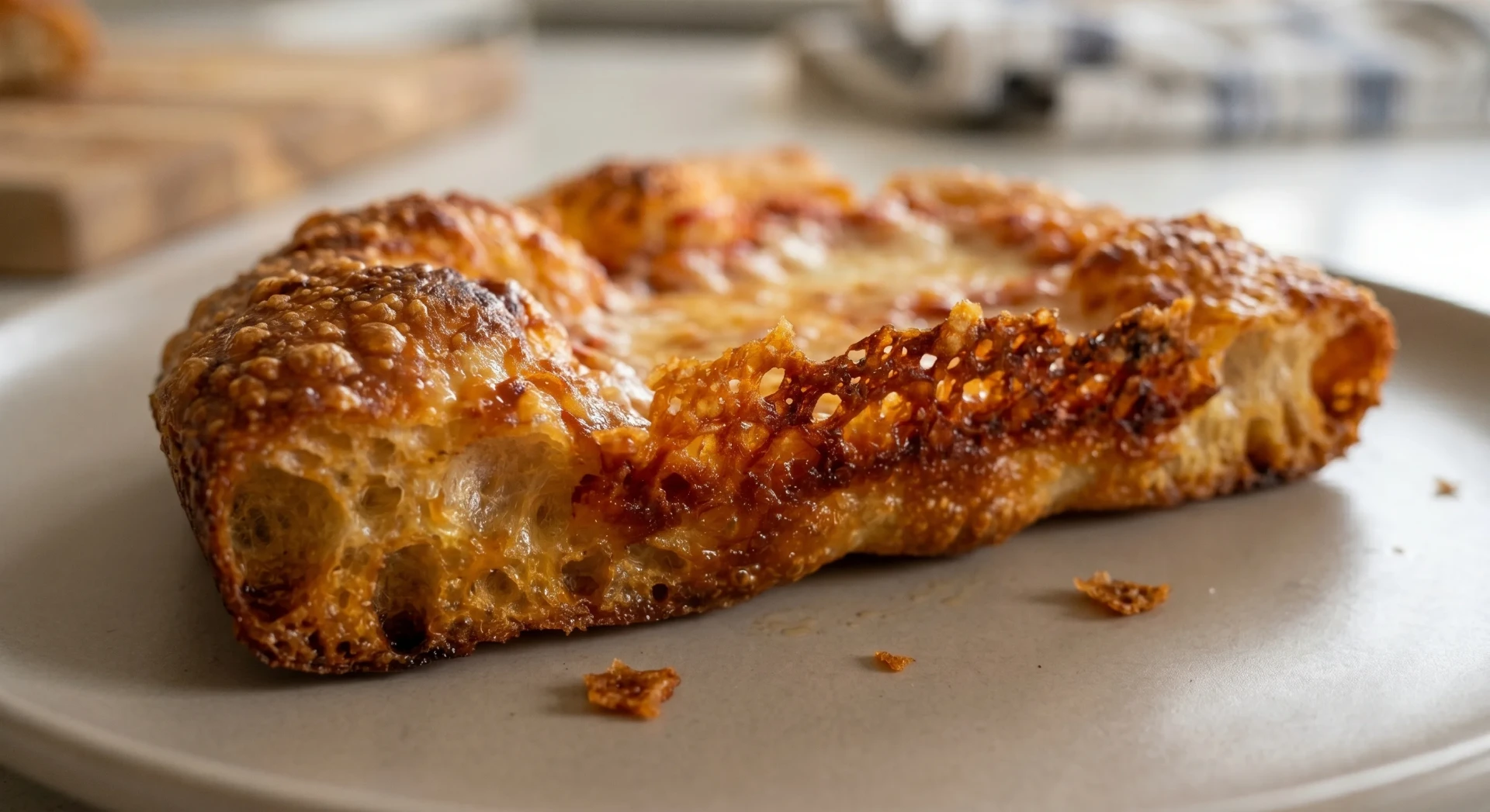 Back Mountain fried-crust pizza